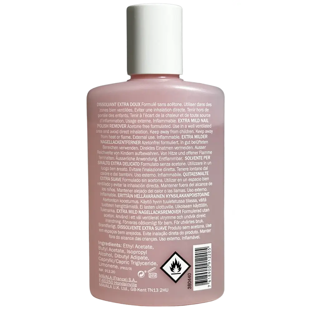 Mavala Dissolvant pour vernis à ongles rose sans acétone 100 ml