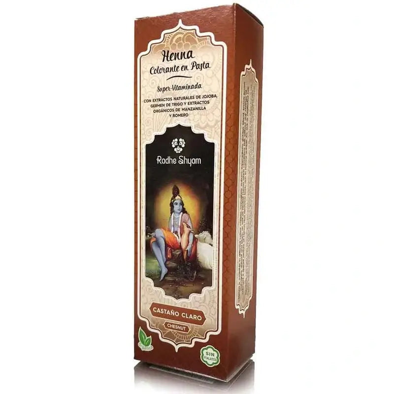 Radhe Shyam Henna Light Brown Paste, 200 ml