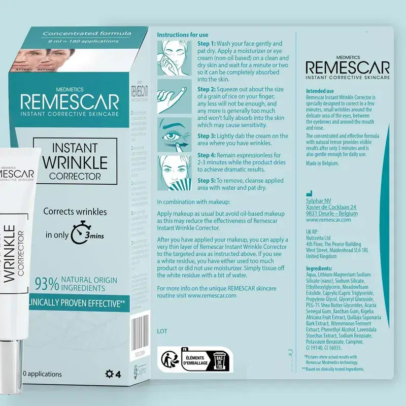 Remescar Correcteur instantané de rides, 8 ml