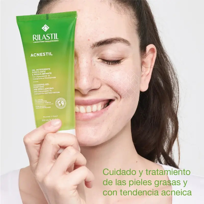 Rilastil Acnestil Gel , 100 ml