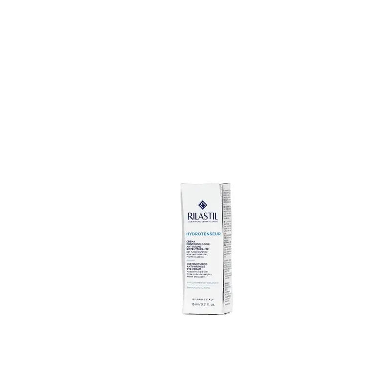 Rilastil Hydrotenseur Restructurant et Anti-rides Contour des yeux, 15 ml