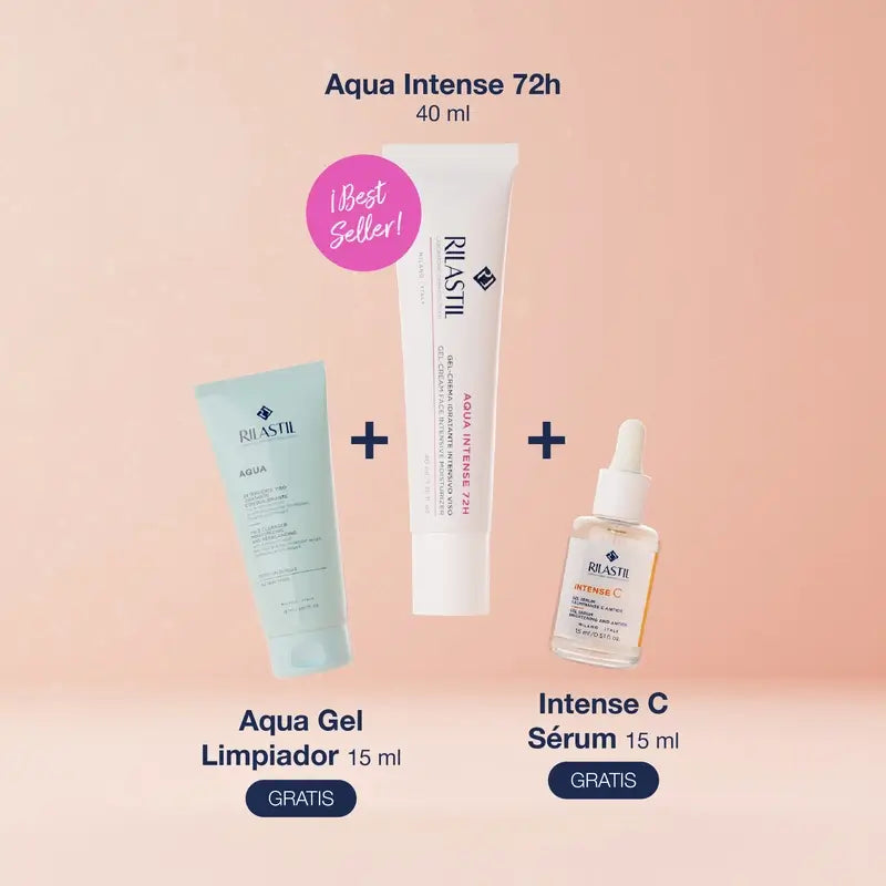 Rilastil Dermatological Glow Gift Set, 40 ml + 15 ml + 15 ml