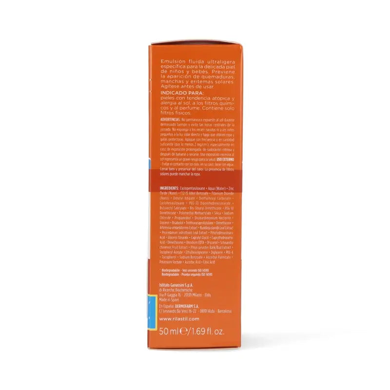 Rilastil Sun System SPF 50+ Baby Comfort, 50 ml