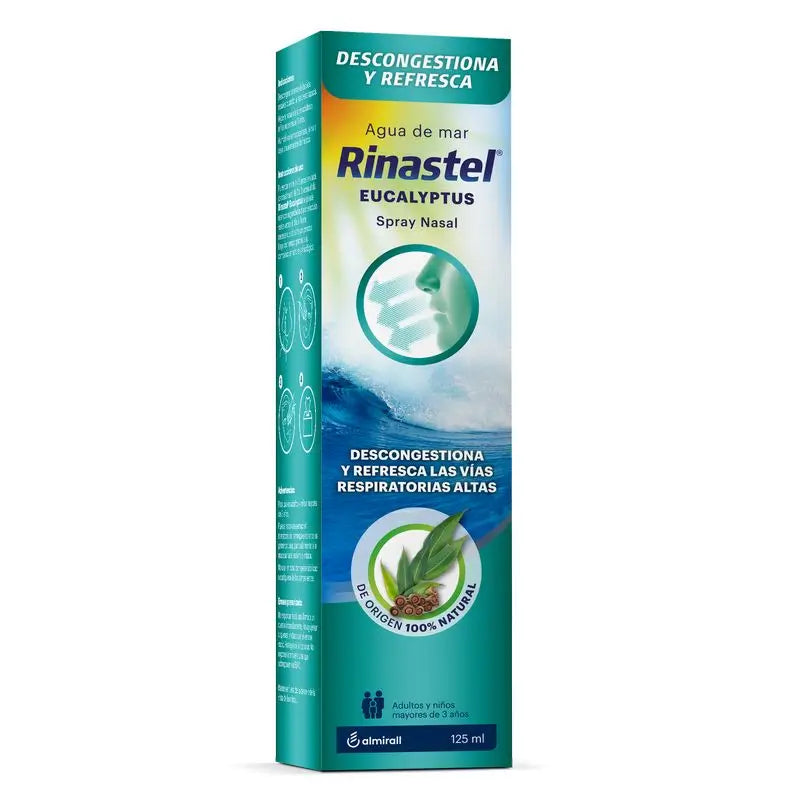 Rinastel Spray nasal à l'eucalyptus, 125 ml