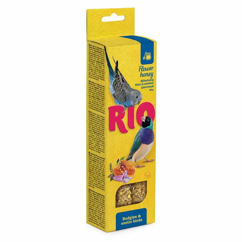 Rio Sticks With Honey Parakeets & Exotic Birds 8X2X40Gr