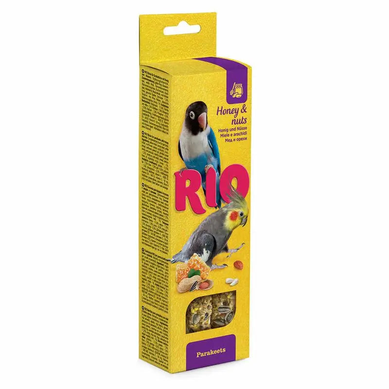 Rio Sticks Honey & Nuts Pericos 8X2X75Gr