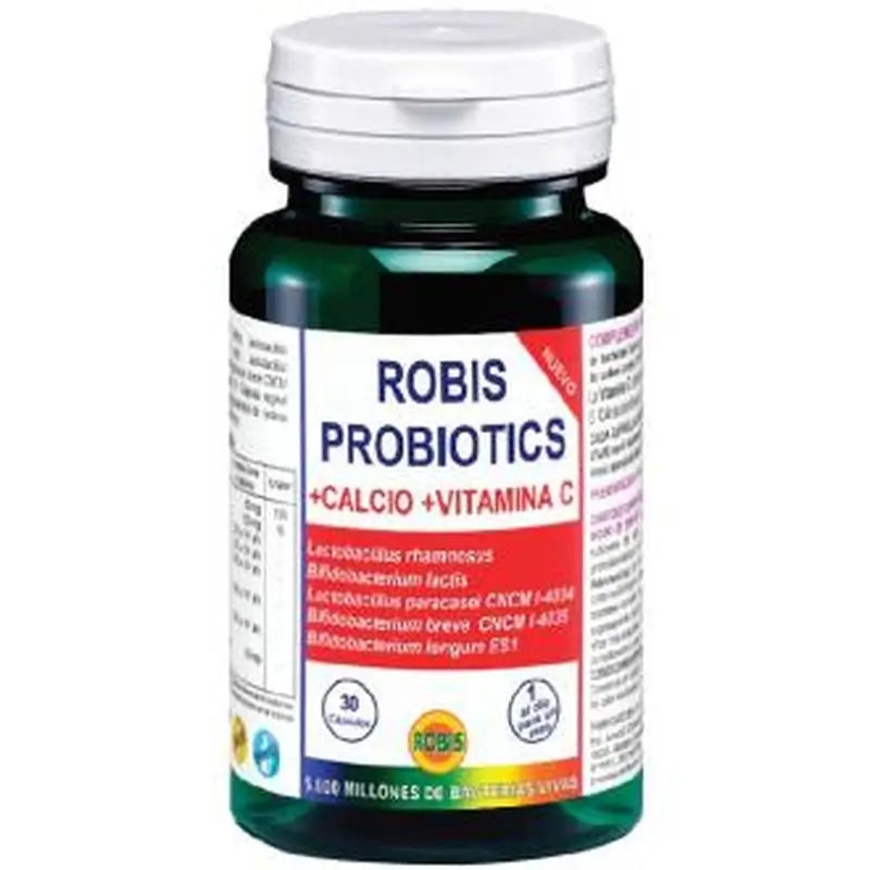 Robis Robis Probiotics +Calcium+Vit. C 30 Capsules