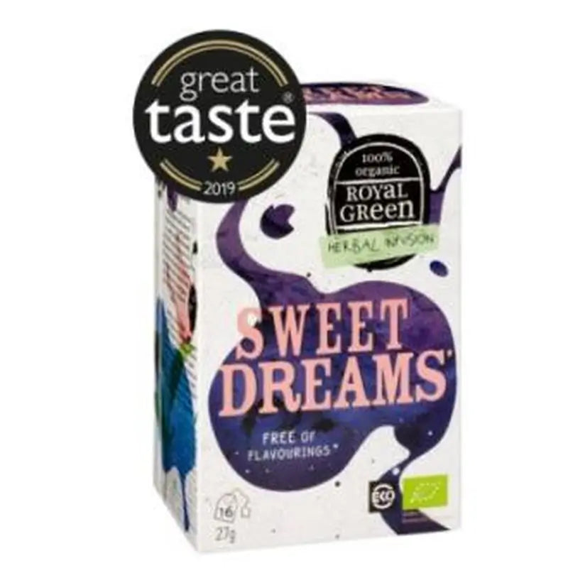 Royal Green Sweet Dreams Sweet Dreams 16Infusions. Organic**.