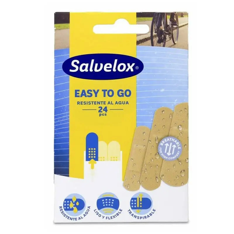 Salvelox Easy To Go, 24 Flesh Plastic Dressing Case
