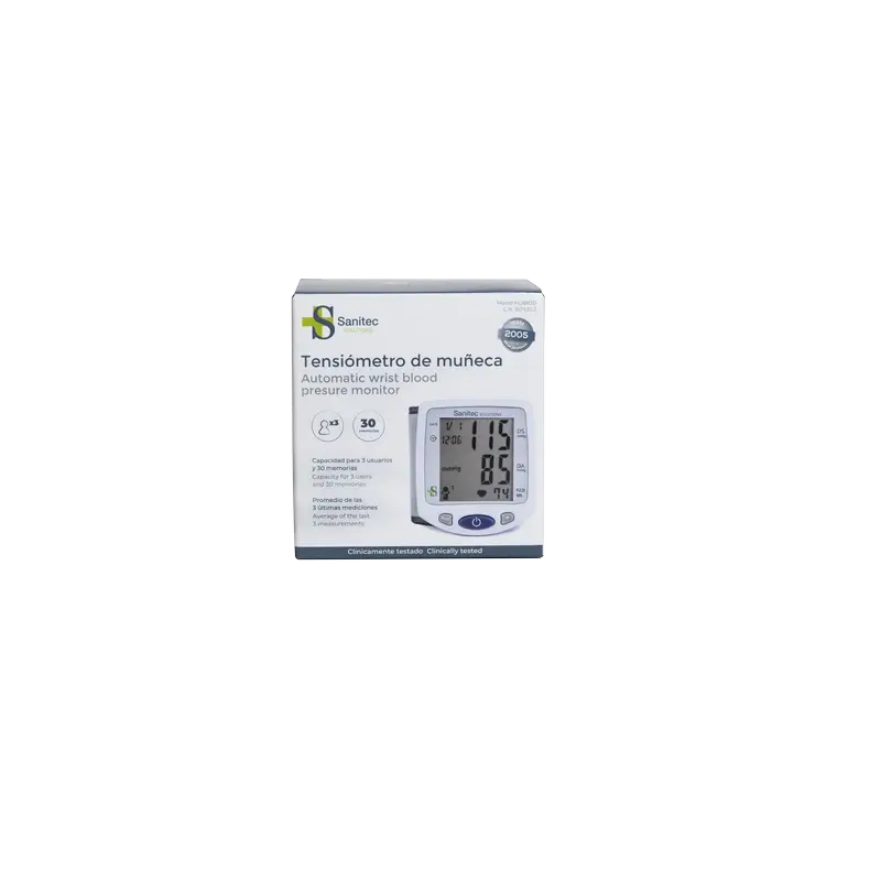 Tensiomètre au poignet Sanitec, 1 pc.
