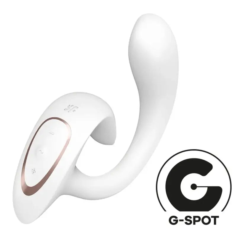 Satisfyer G For Goddess 1 Rabbit Vibrator Blanc