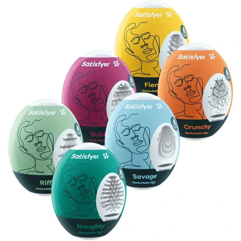 Œufs masturbateurs Satisfyer, 6 pièces
