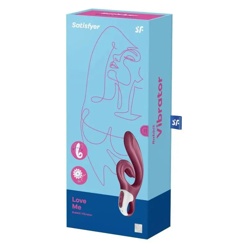 Vibrateur Satisfyer Vibrateur Love Me Rabbit - Rouge