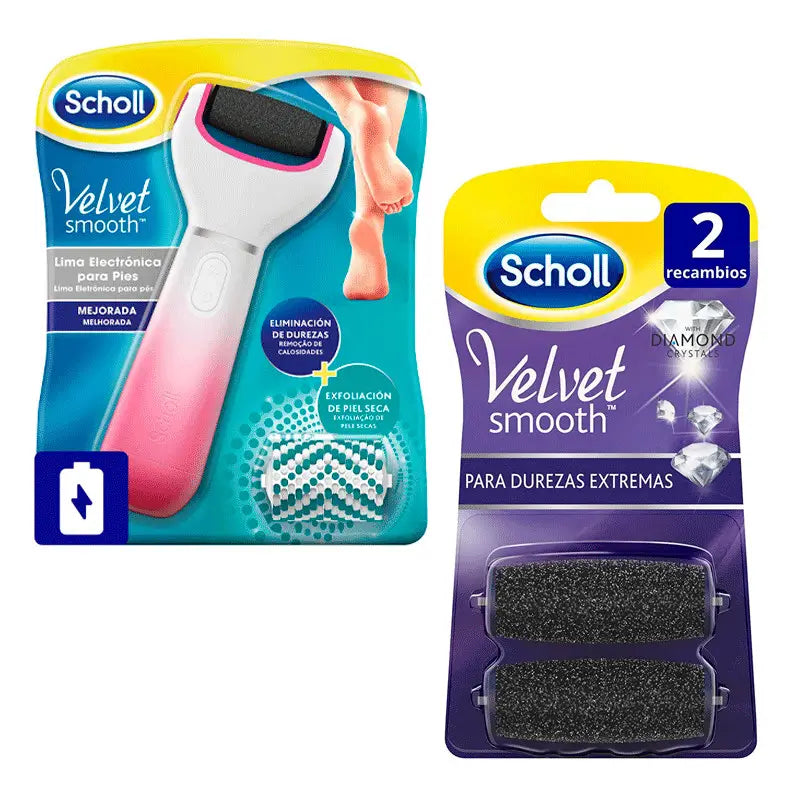Scholl Electric Nail File + Extreme Hardness Refill