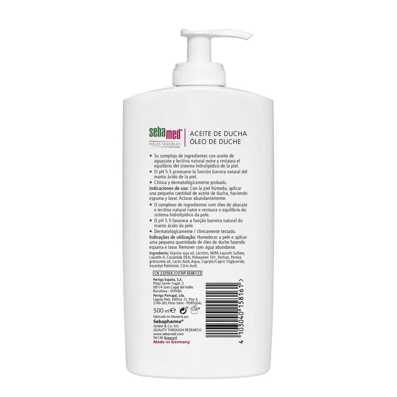 SEBAMED Huile de douche 500 ml