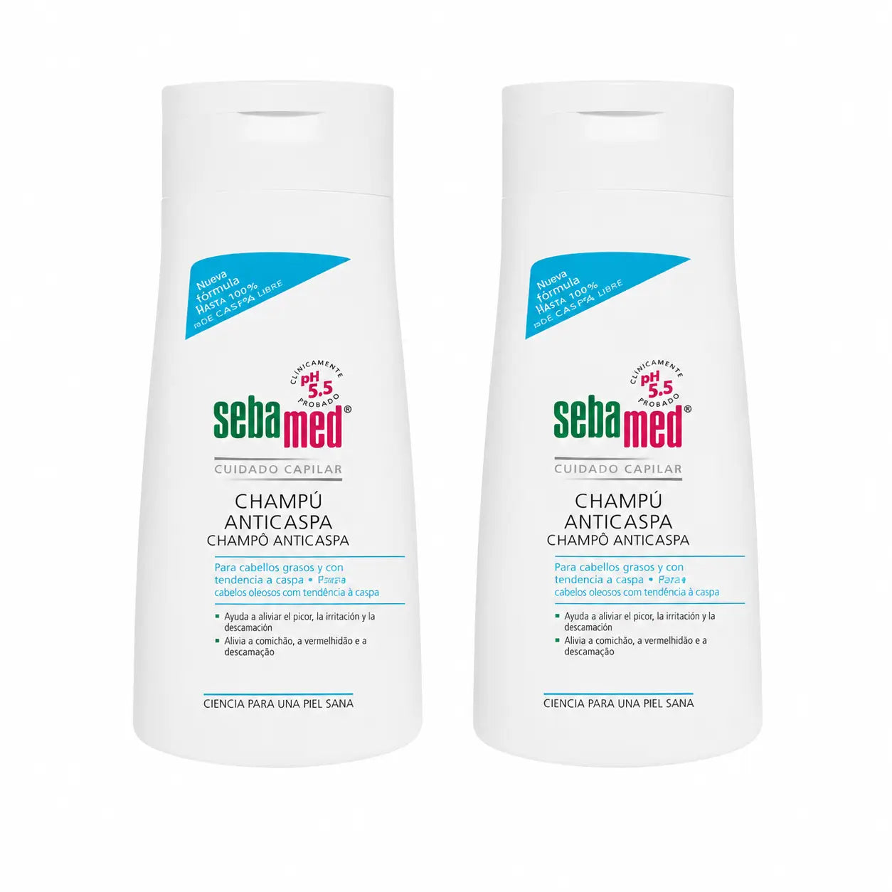 Sebamed Shampooing antipelliculaire 400 ml, pack 2