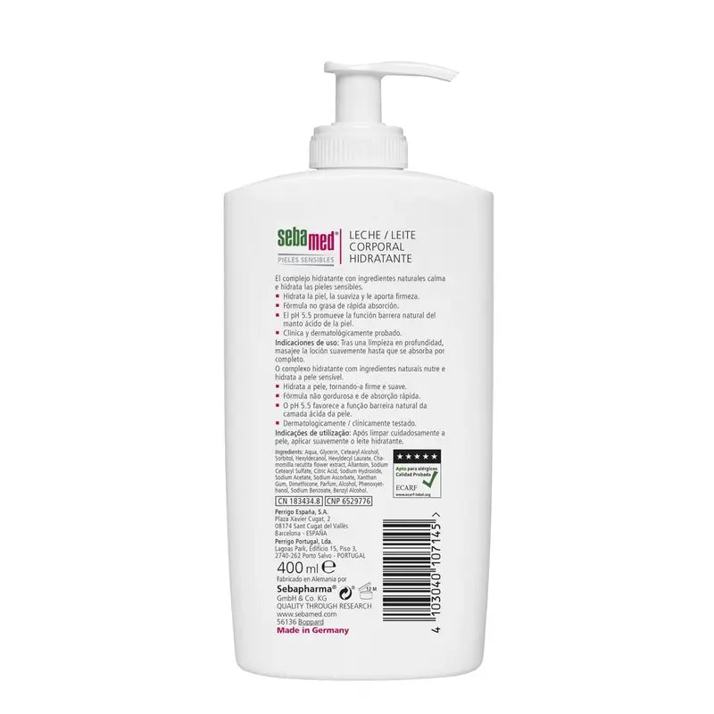 SEBAMED Lotion hydratante enrichie 400 ml