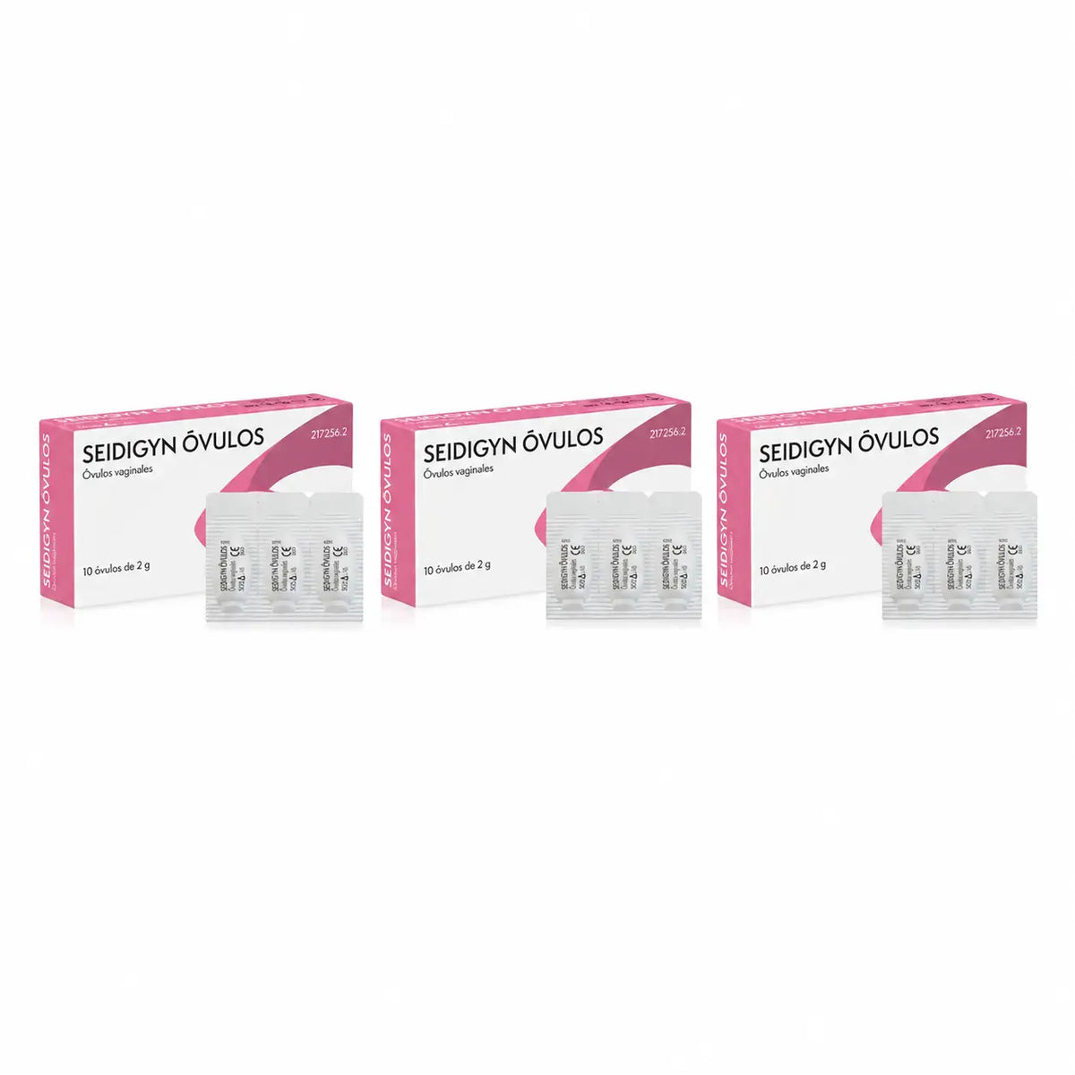 Seid Ovules Sécheresse vaginale, 10 Ovules, pack 3