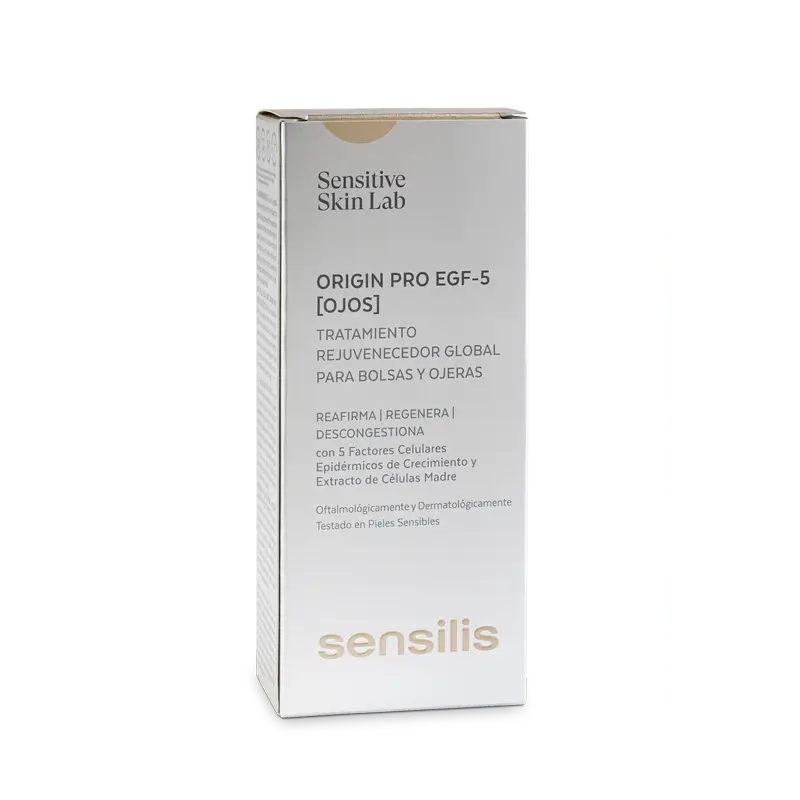 Sensilis Origin Pro Contour des yeux anti-âge aux 5 facteurs de croissance 15 ml