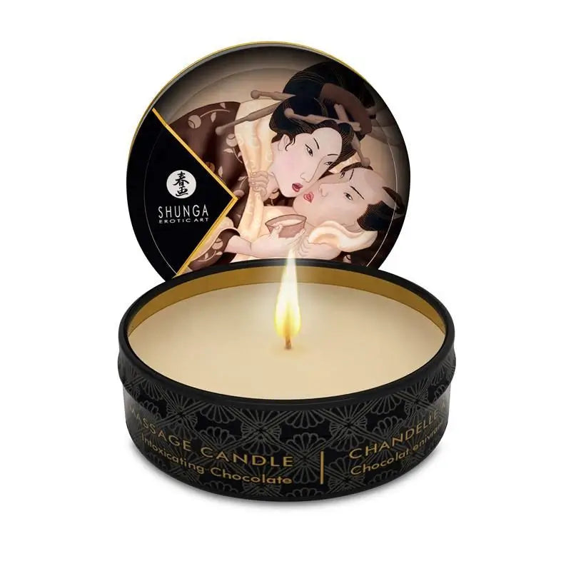 Shunga Mini Chocolate Massage Candle