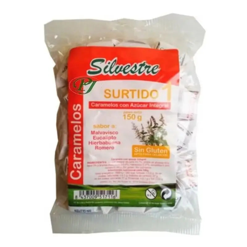 Silvestre Assorted Candies Nº1 Sugar Cane Sugar 150Gr.