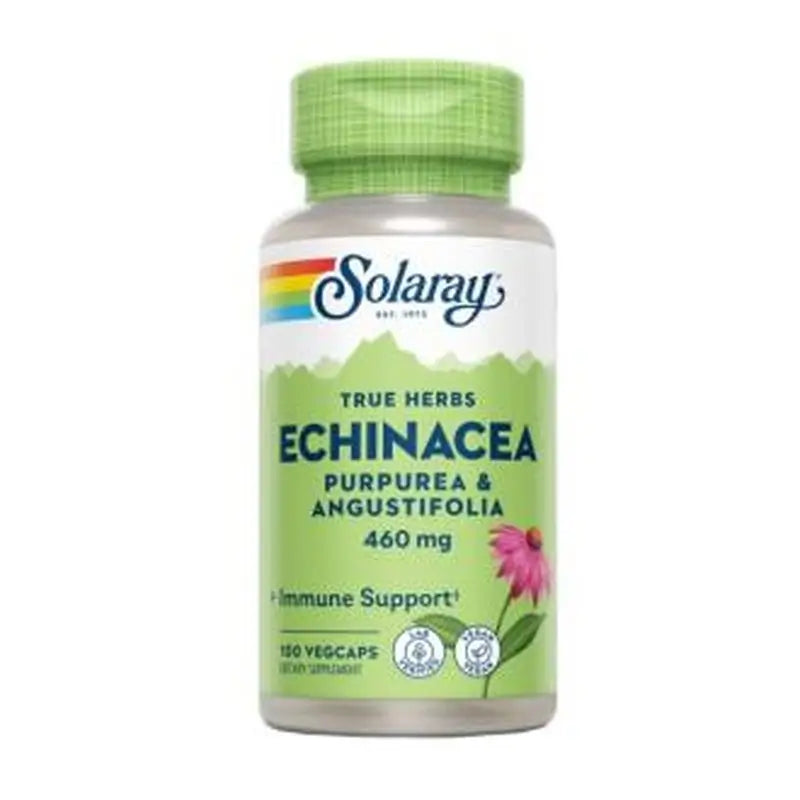 Solaray Echinacea (Angustifolia/Purpurea) 460Mg. 100 Capsules