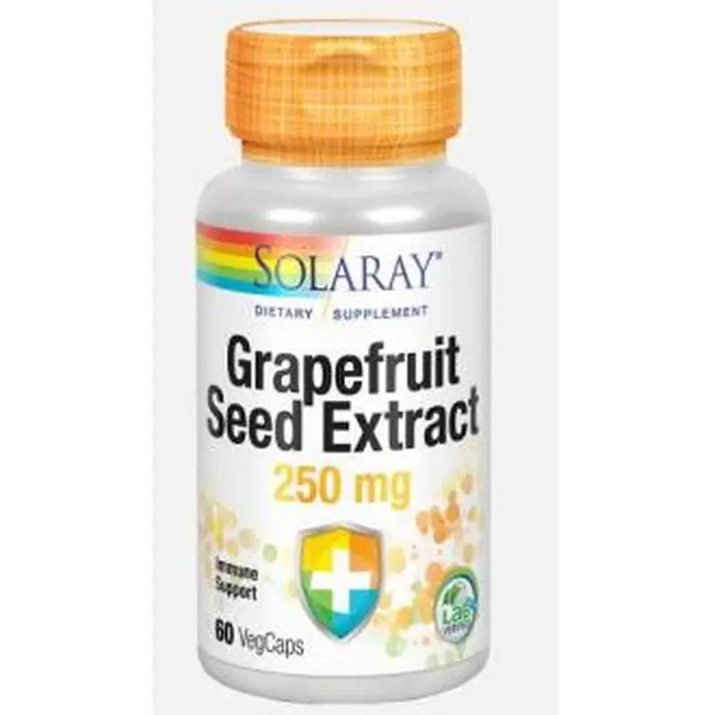 Solaray Grapefruit Seed Grapefruit 60 Capsules