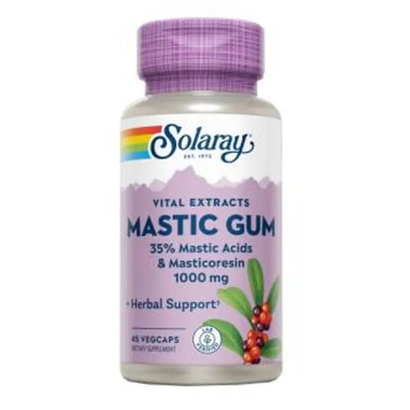 Solaray Mastic Gum 500Mg. 45 Capsulesveg