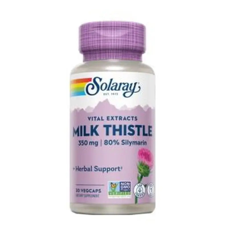 Solaray Milk Thistle 30 Capsules