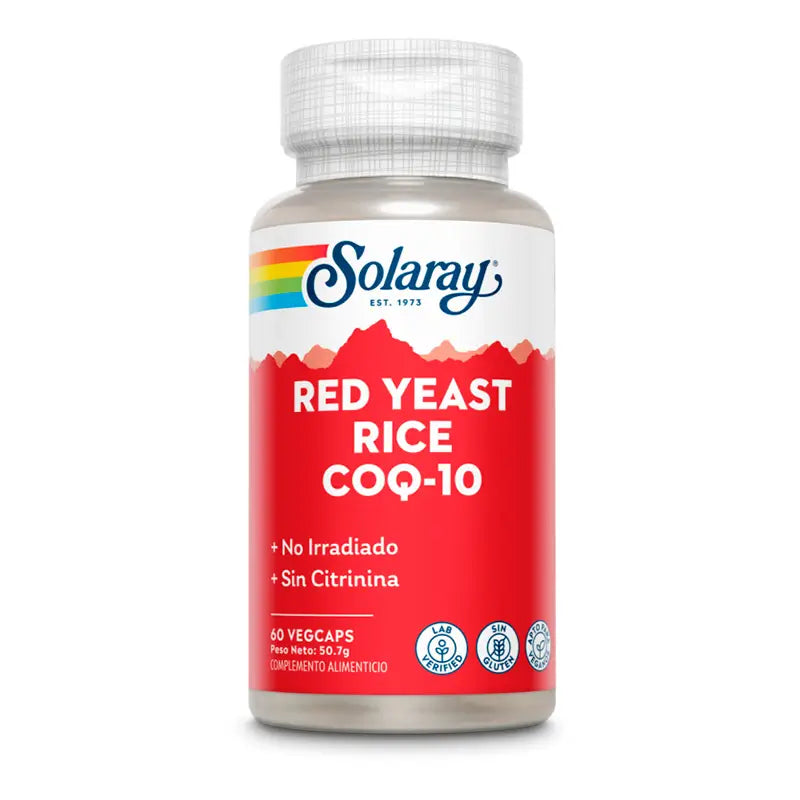 Solaray Red Yeast Rice Plus Q 10 60 capsules