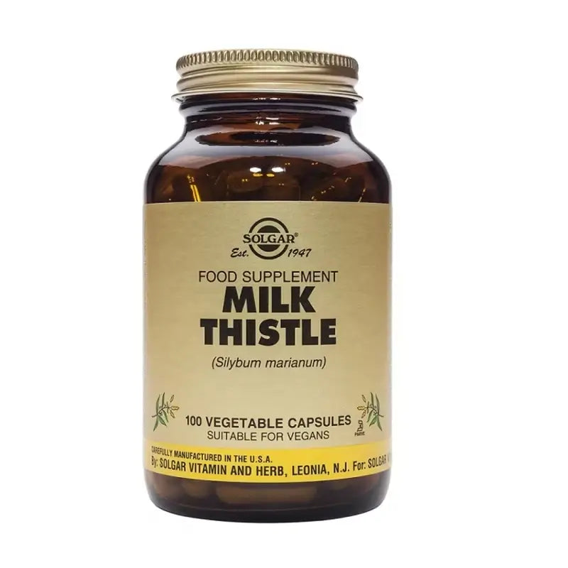 Solgar Milk Thistle, 100 Capsules