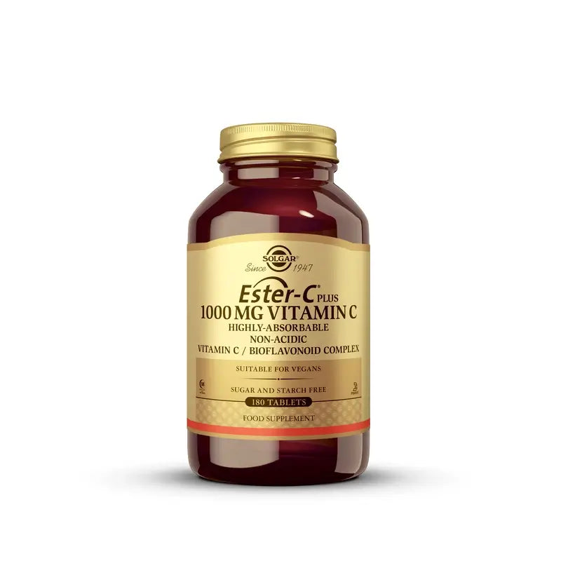 Solgar Ester-C Plus 1000mg, 180 Tablets