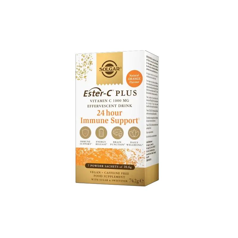 Solgar Ester-C Plus 1000mg, 7 Sticks