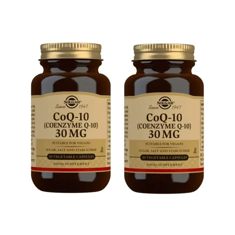 Solgar Maxi Coenzyme Q10 30 Mg, 2X90 Veggie Capsules