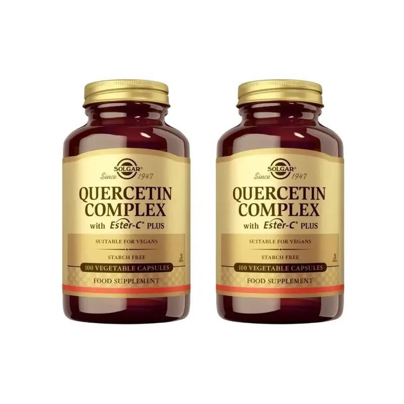 Solgar Quercitine Complex, 2X100 Capsules