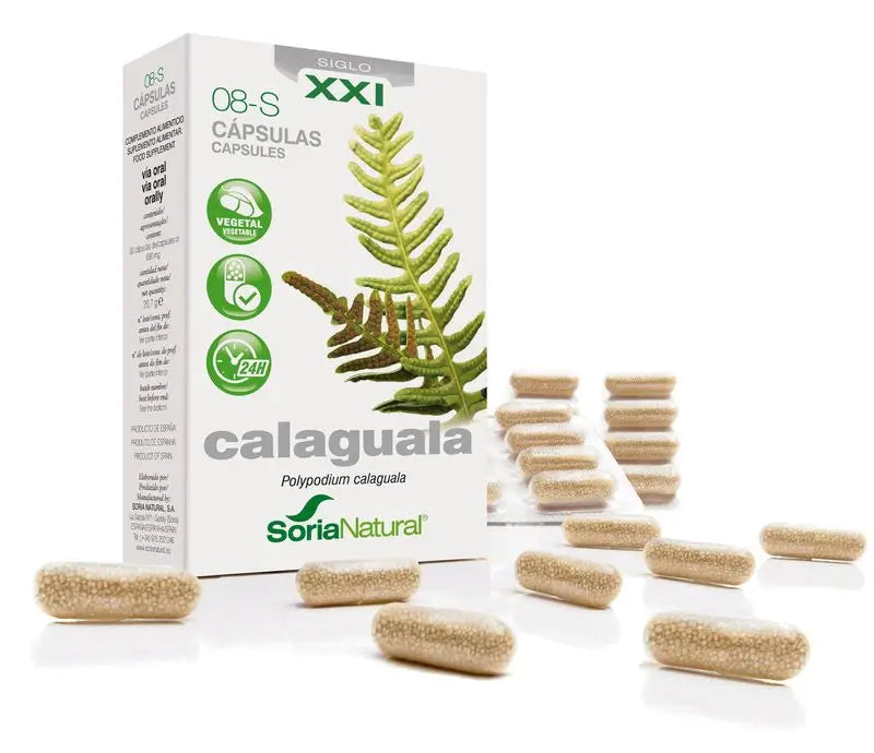 Soria Natural 8-S Calaguala 310 Mg Prolonged Release, 30 Capsules