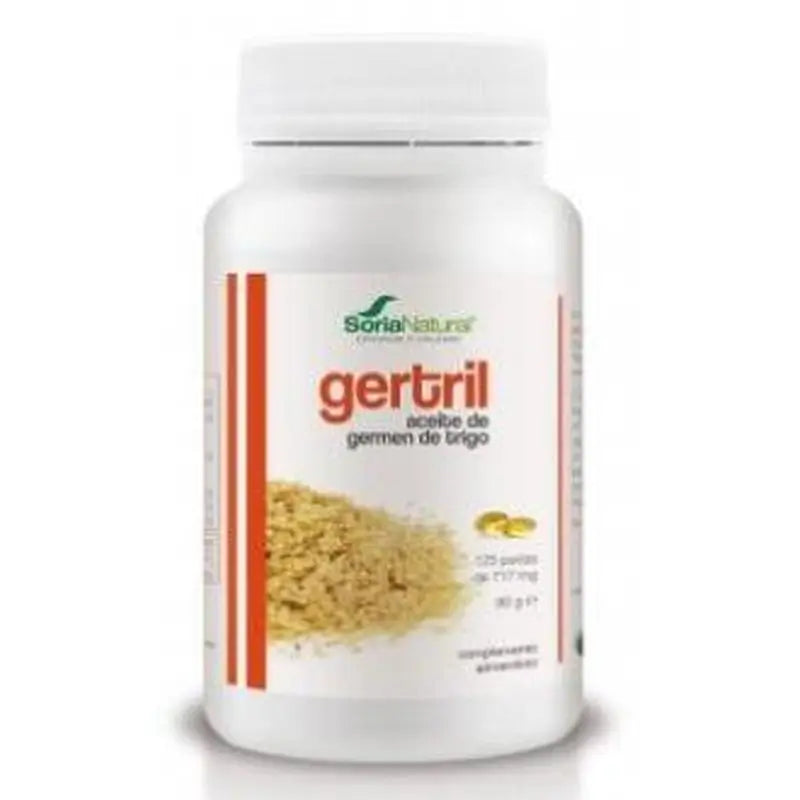 Soria Natural Gertril Wheat Germ Oil 125Pearls