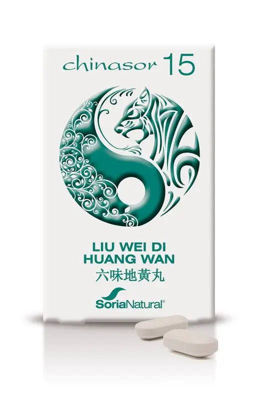 Soria Natural Chinasor 15 Liu Wei Di Huang Wan, 30 Tablets