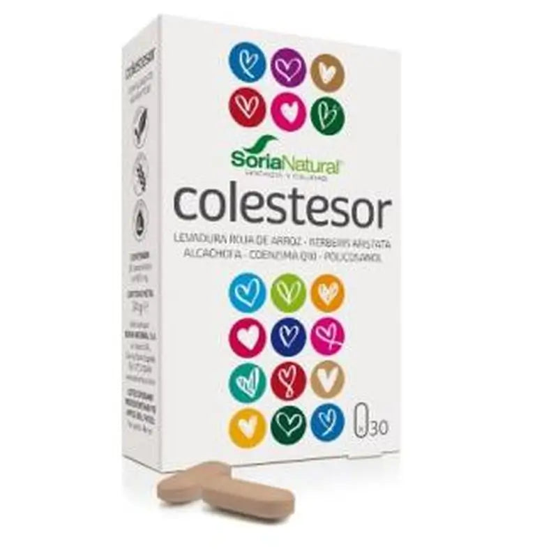 Soria Natural Cholestesor 30 Tablets