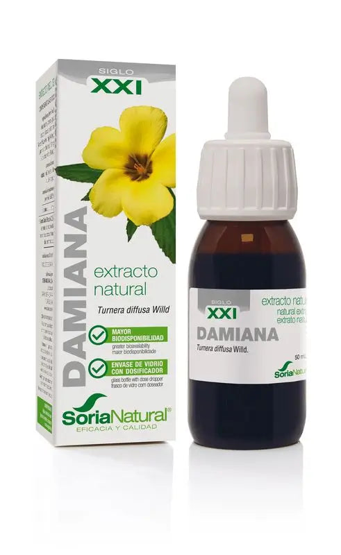 Soria Natural Damiana Extract S Xxi, 50 Ml