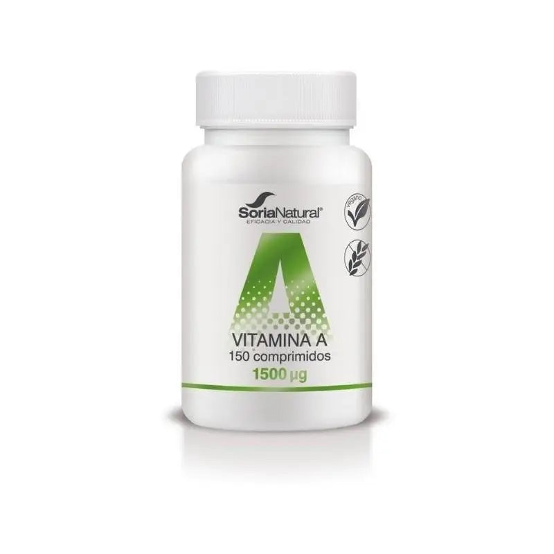 Soria Natural Vitamin A Sustained Release 250Mg 150 Tablets