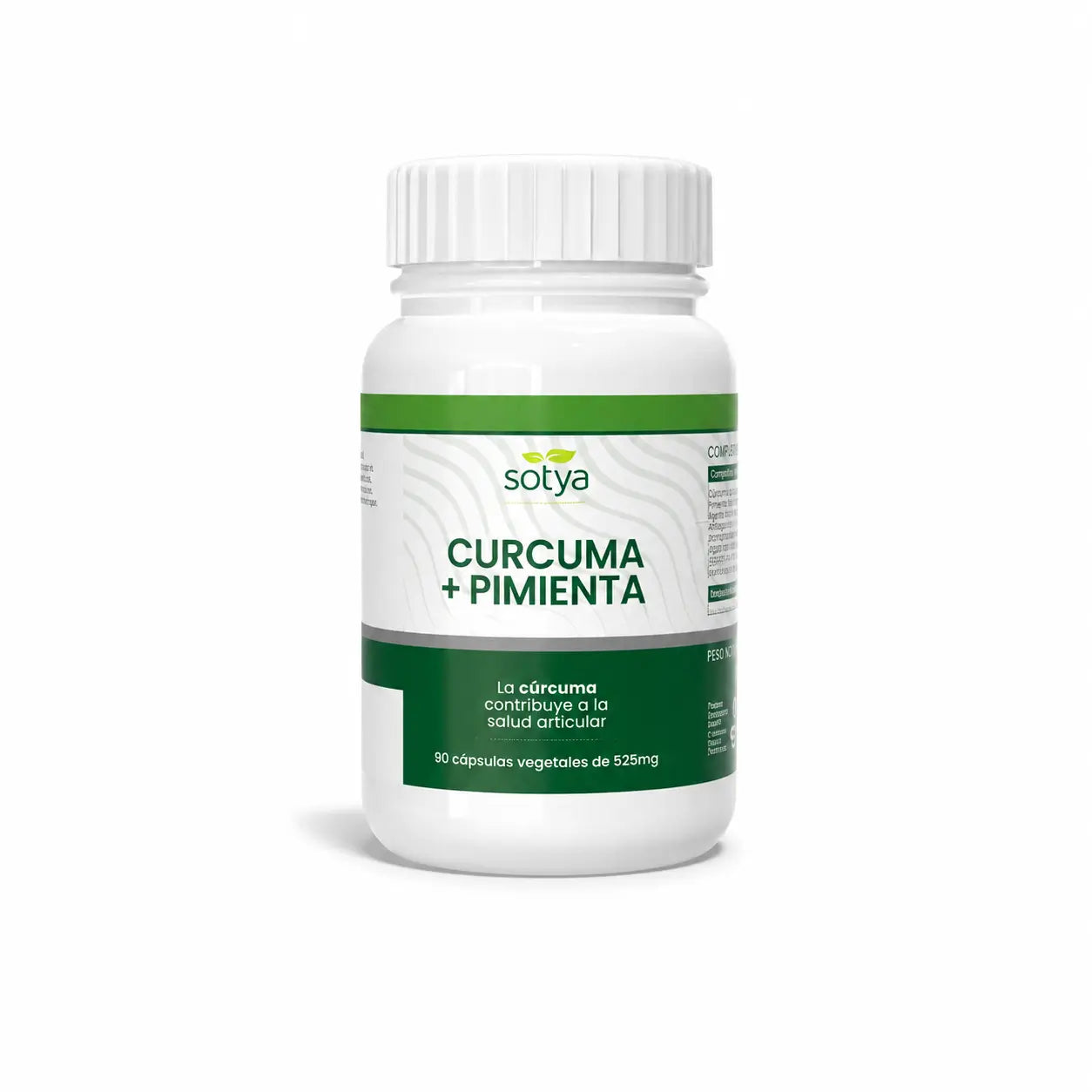 Sotya Curcuma + Poivre 550 mg, 60 gélules végétales