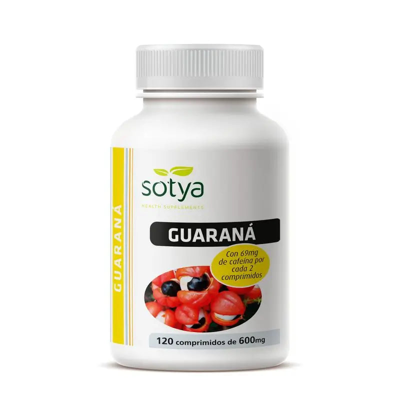 Sotya Super Guarana 600 mg, 120 Tablets