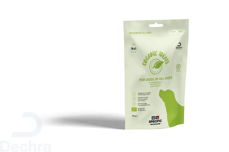 Specific Canine Ct-Bio Organic Treats Box, 6X100 gr, dog snacks