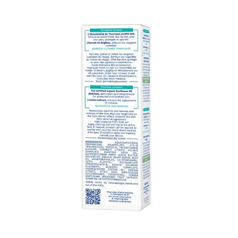 Mustela Stelatopia Crème émolliente pour le visage, 40 ml
