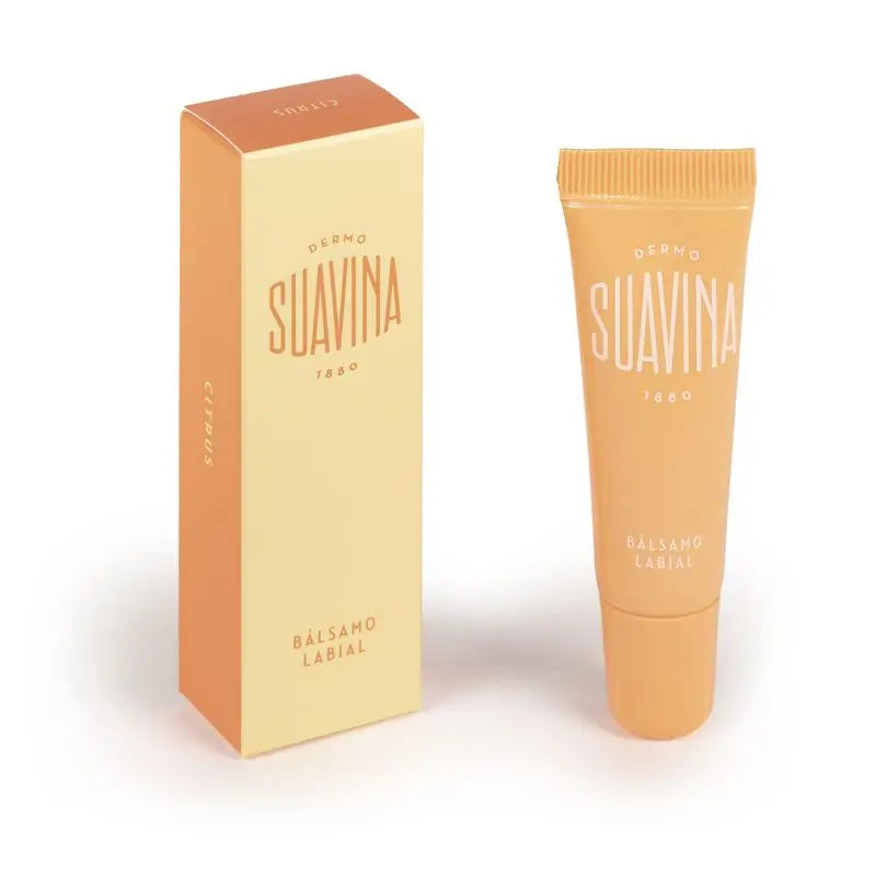 Suavina Idermo Citrus Lip Balm Tube, 12 ml