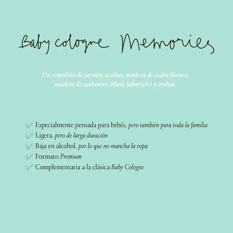 Suavinex Layette pour bébé avec Baby Cologne Memories 100 Ml + Travel Format 50 + Baby Soft Toy