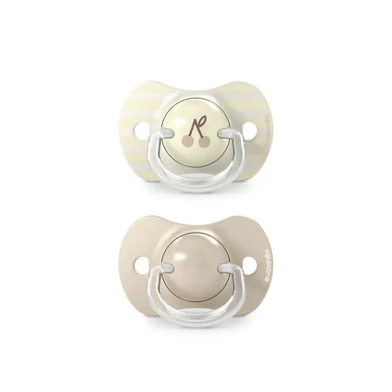 Suavinex Sucettes Sx Pro Teat +18 Months Birdies Beige, 2 unités