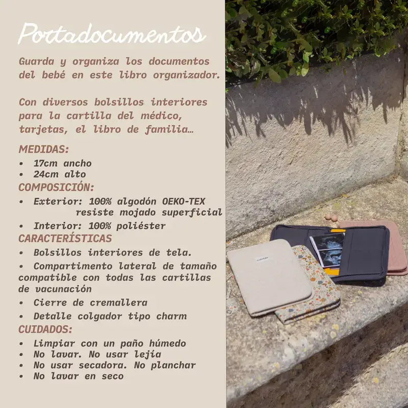 Porte-documents Suavinex, gris