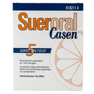 Sueroral Casen 5 Sachets Powder for Oral Solution